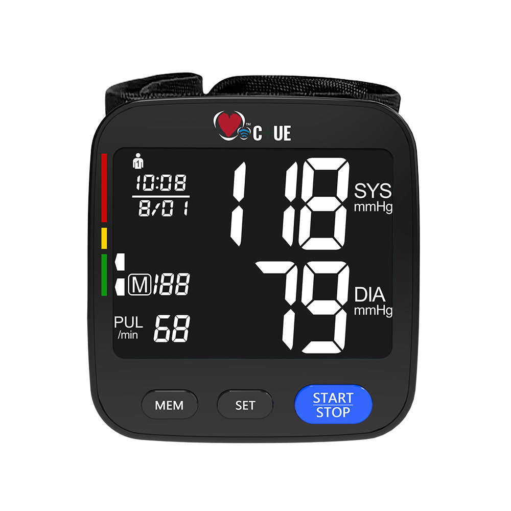 C+UE Blood Pressure Monitor, Wrist measured (U62I) - Cardiac X  Blood Pressure Monitor