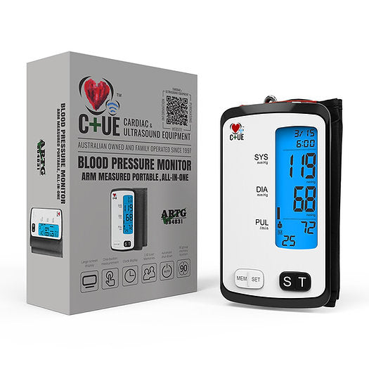 C+UE All-in-one Blood Pressure Monitor, Arm measured (U81M) - Cardiac X  Blood Pressure Monitor 