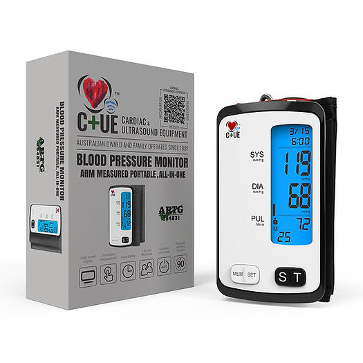 C+UE All-in-one Blood Pressure Monitor, Arm measured (U81M) - Cardiac X  Blood Pressure Monitor