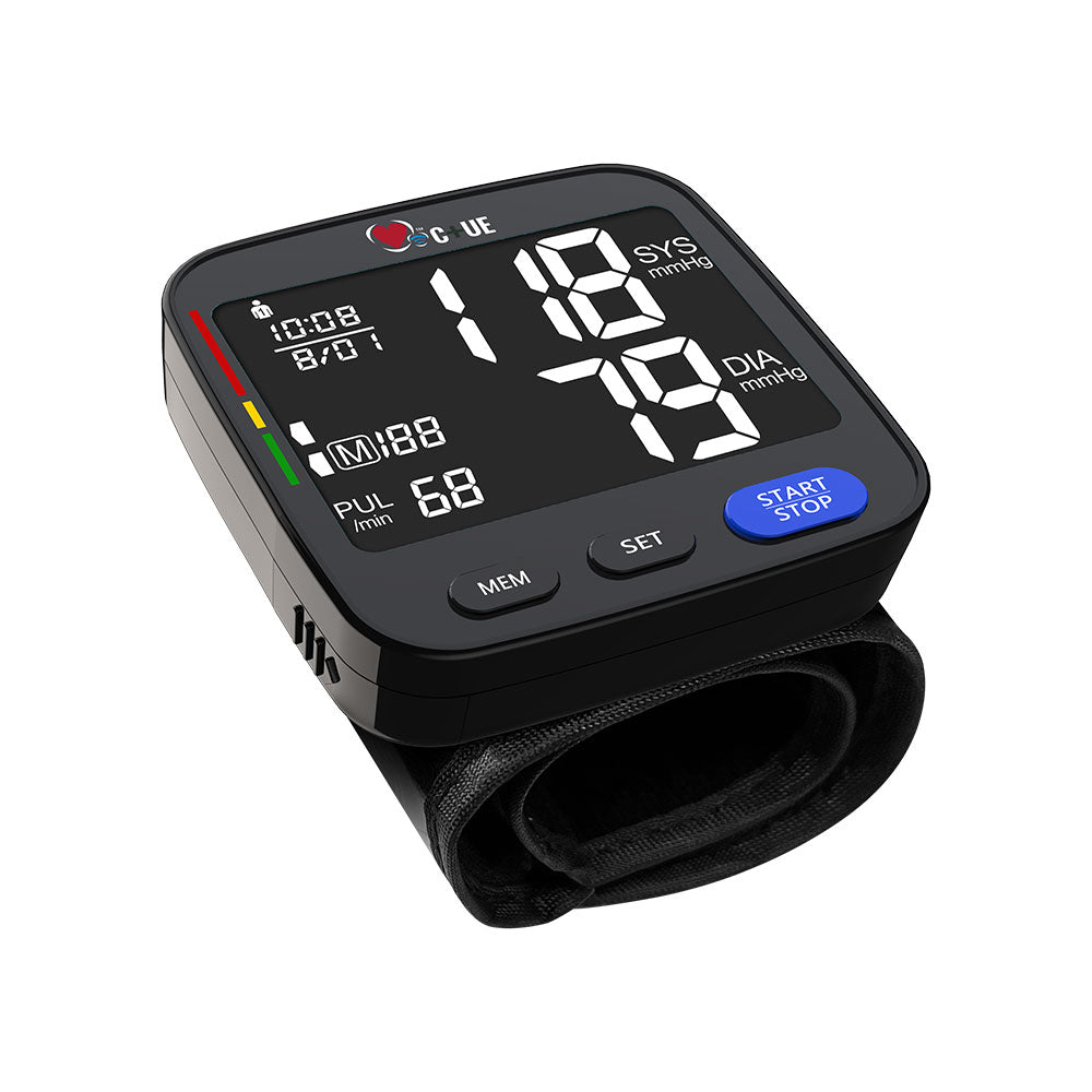 C+UE Blood Pressure Monitor, Wrist measured (U62I) - Cardiac X  Blood Pressure Monitor