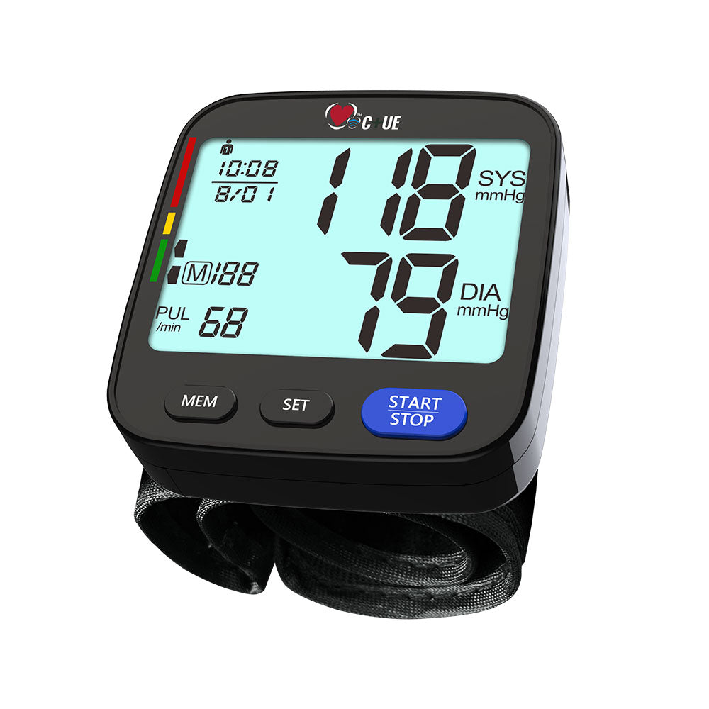 C+UE Blood Pressure Monitor, Wrist measured (U62I) - Cardiac X  Blood Pressure Monitor