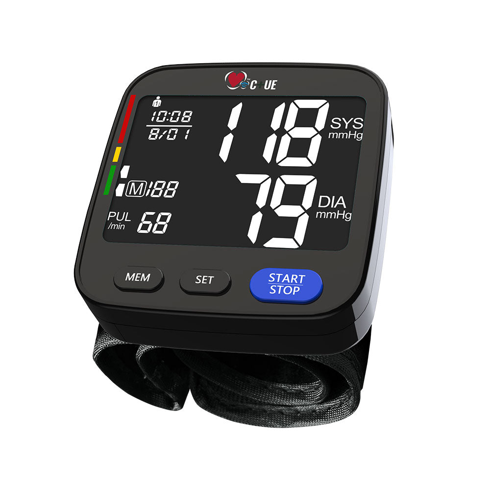 C+UE Blood Pressure Monitor, Wrist measured (U62I) - Cardiac X  Blood Pressure Monitor