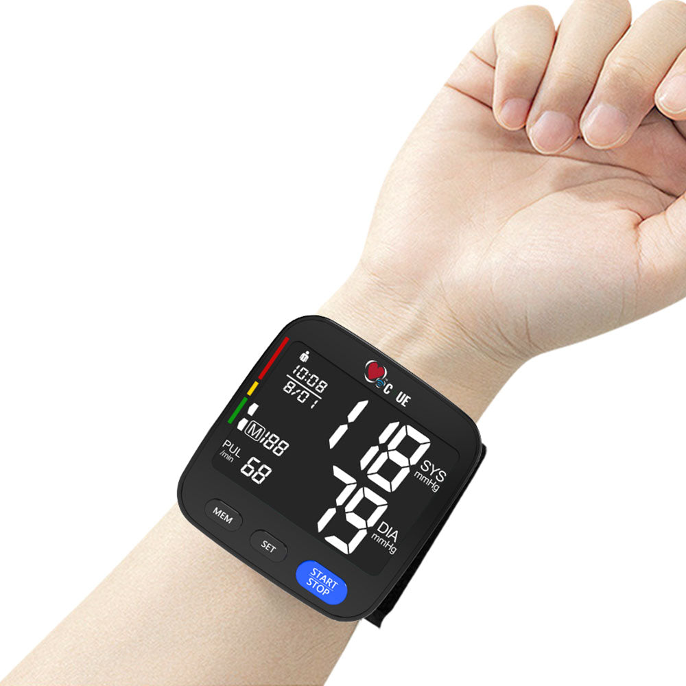 C+UE Blood Pressure Monitor, Wrist measured (U62I) - CardiacX blood pressure monitor
