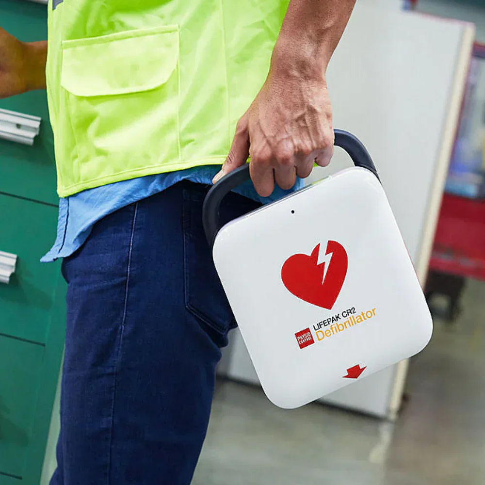 LIFEPAK CR2 cprINSIGHT Essential AED Defibrillator 4G Cellular- Fully Automatic