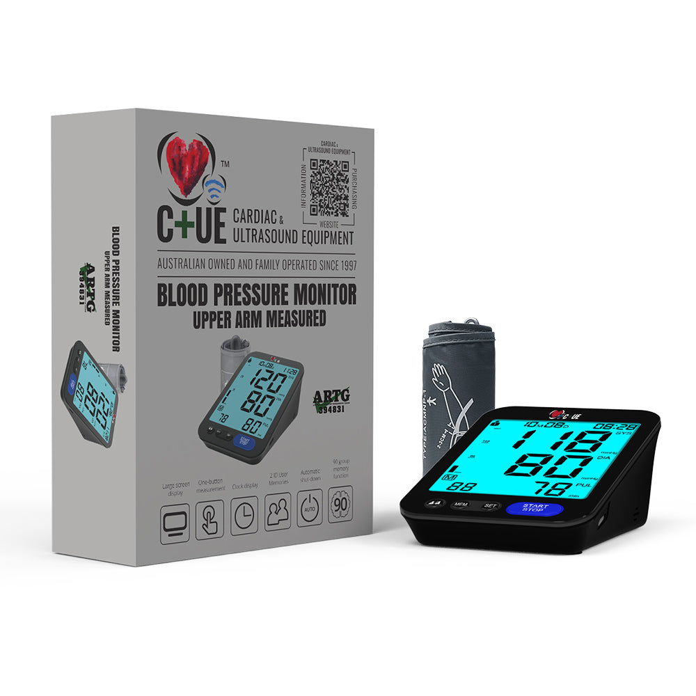 C+UE Blood Pressure Monitor, Arm measured (U81D) - Cardiac X  Blood Pressure Monitor 