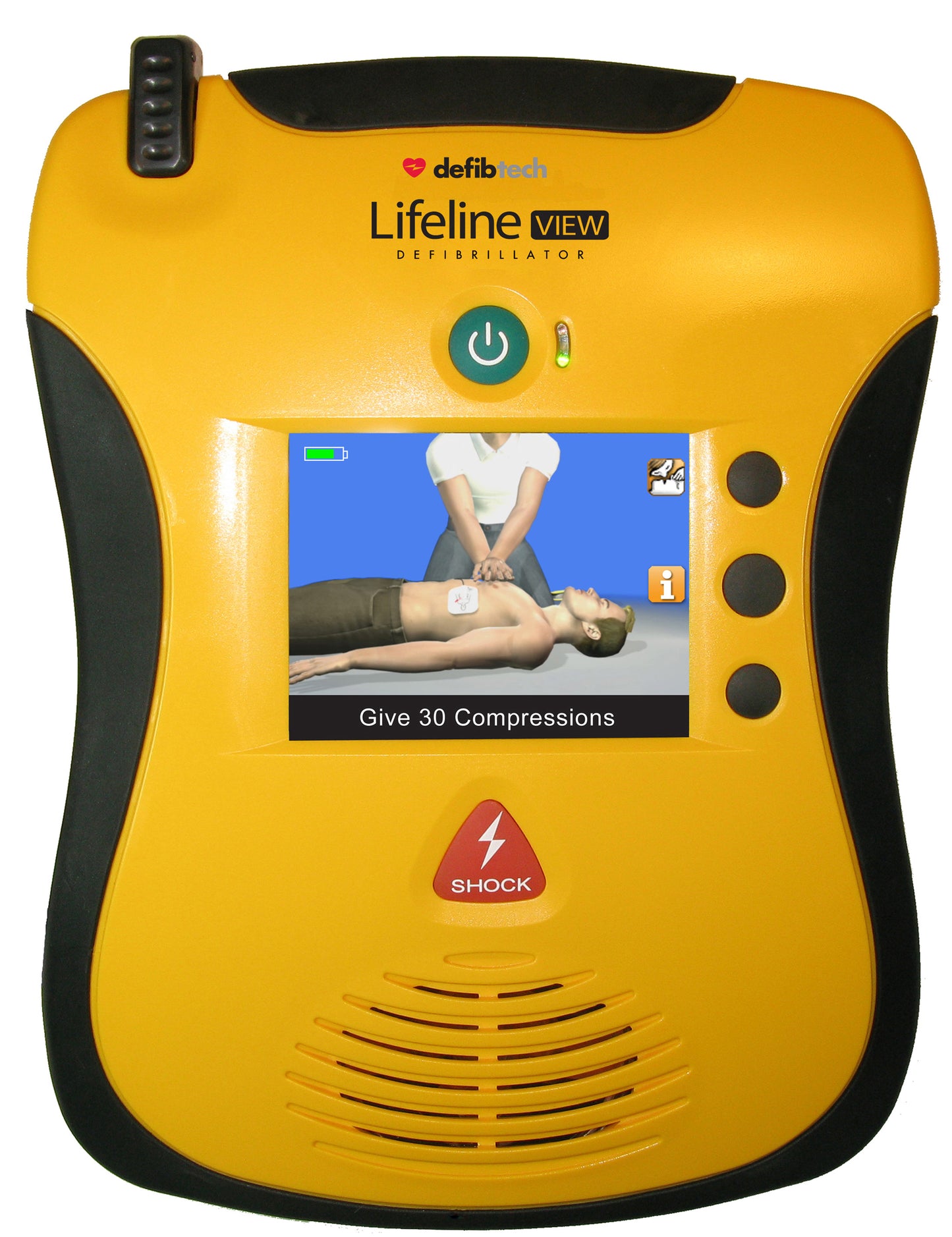 DEFIBTECH Lifeline "VIEW" Semi Auto AED Defibrillator