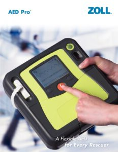 ZOLL AED Pro Defibrillator - CardiacX Automated External Defibrillator 