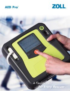 ZOLL AED Pro Defibrillator - CardiacX Automated External Defibrillator