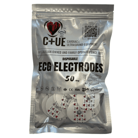 ECG Electrodes Round 40mm Foam. - Cardiac X  ECG Electrodes