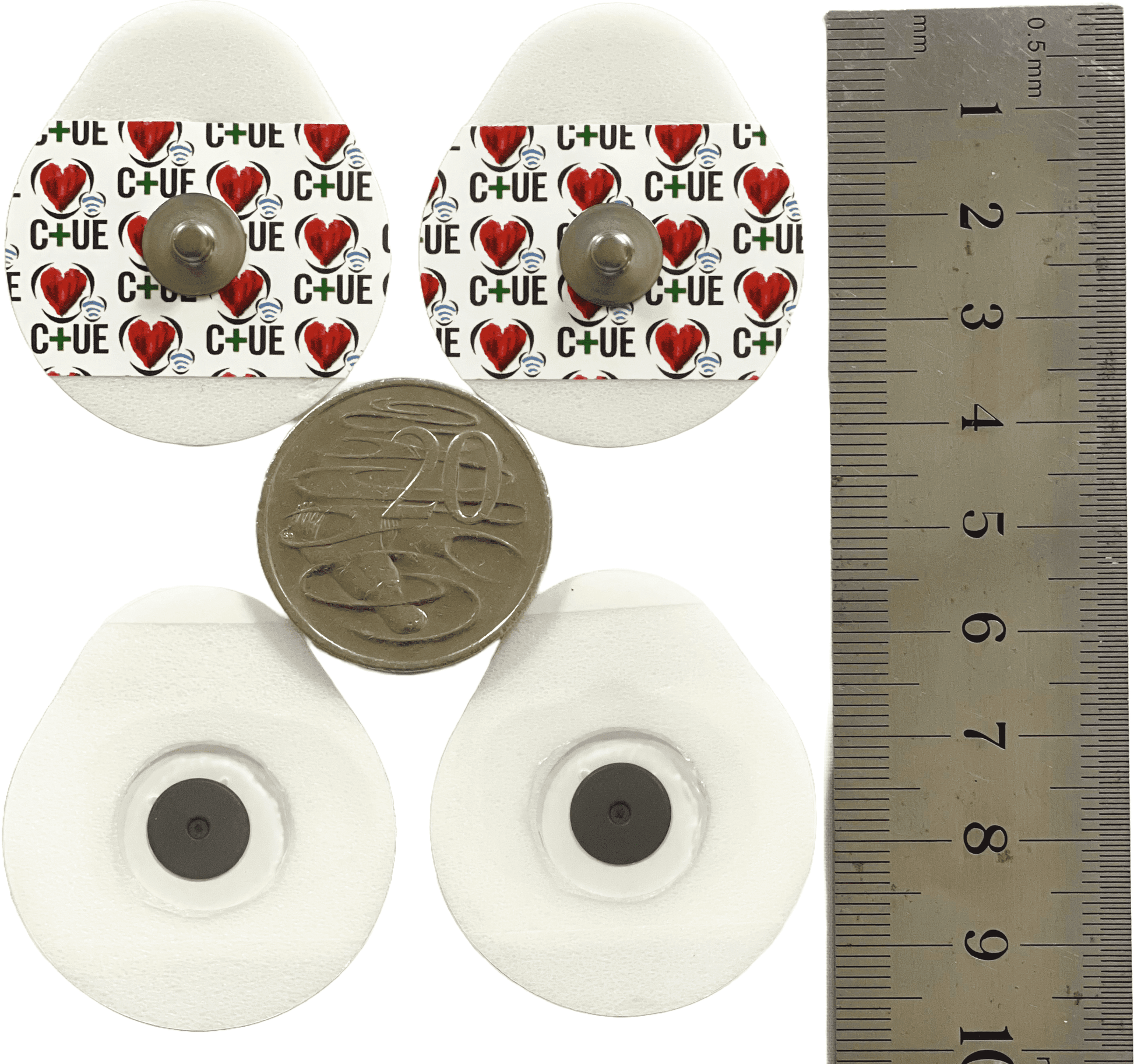 ECG Electrodes Tear Drop 35x40mm Foam - Cardiac X  ECG Electrodes