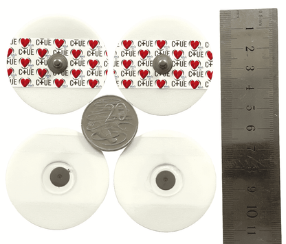 ECG Electrodes Round 50mm Foam - Cardiac X  ECG Electrodes 
