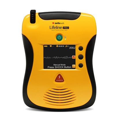 DEFIBTECH Lifeline "PRO" AED Defibrillator - Cardiac X  Automated External Defibrillator 