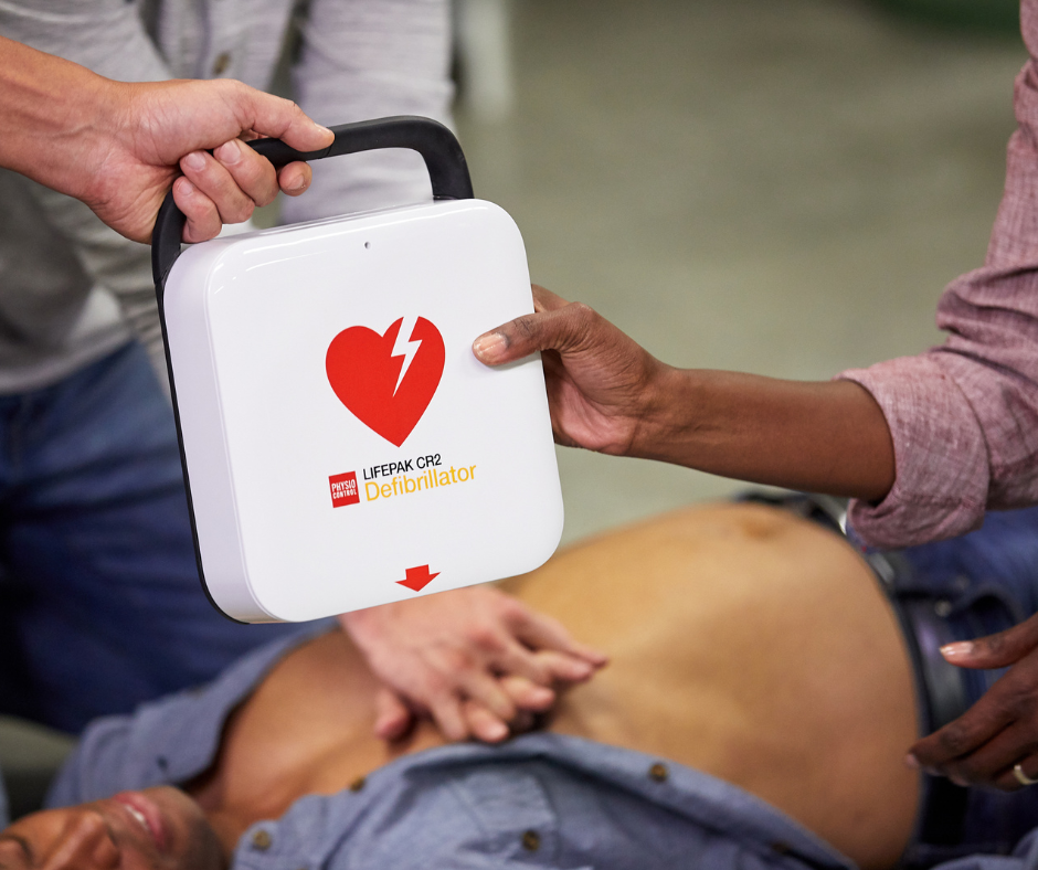LIFEPAK CR2 cprINSIGHT Essential AED Defibrillator 4G Cellular- Fully Automatic