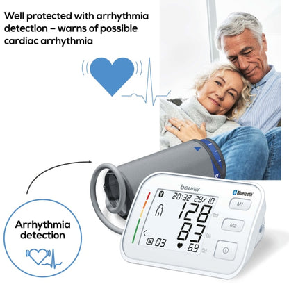 BEURER Bluetooth Upper Arm Blood Pressure Monitor (BM57) Blood Pressure Monitor