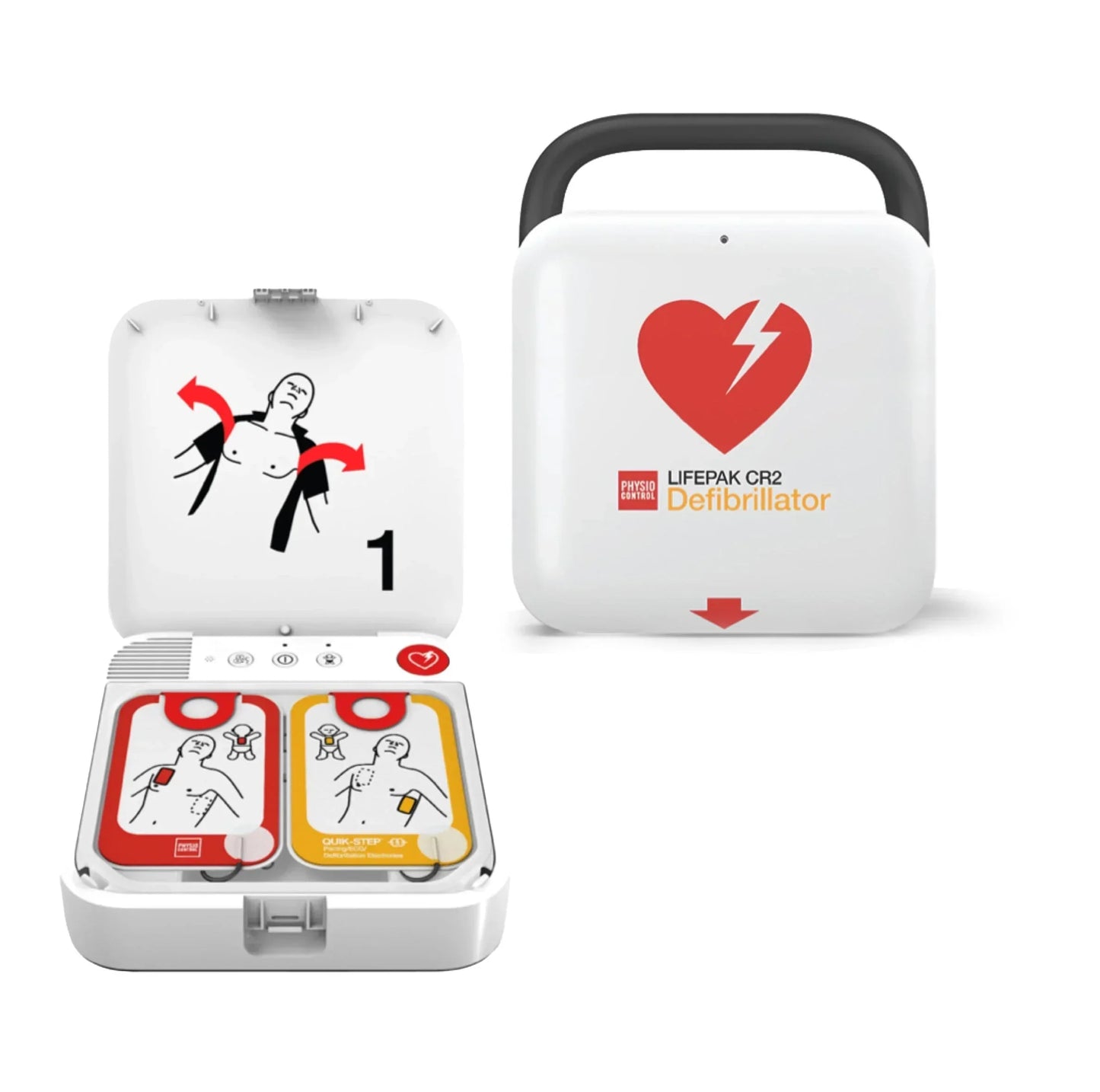 LIFEPAK CR2 cprINSIGHT Essential AED Defibrillator 4G Cellular- Fully Automatic