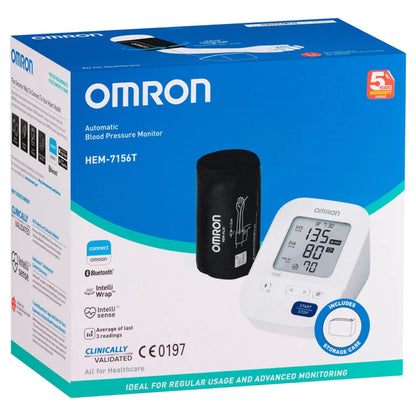OMRON Automatic Blood Pressure Monitor HEM7156T (AU+NZ) - Cardiac X  Blood Pressure Monitor 
