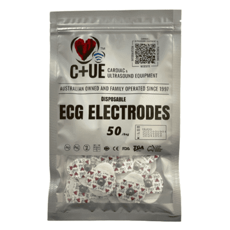 ECG Electrodes Tear Drop 35x40mm Non-woven - Cardiac X  ECG Electrodes