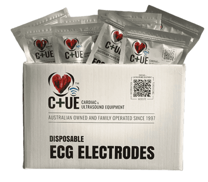 ECG Electrodes Round 50mm Non-woven - Cardiac X  ECG Electrodes 