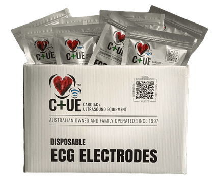 ECG Electrodes Tear Drop 35x40mm Non-woven - Cardiac X  ECG Electrodes 