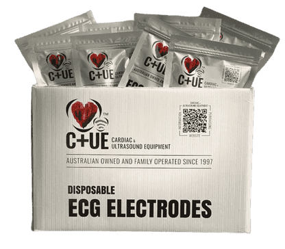 ECG Electrodes Round 40mm Foam. - Cardiac X  ECG Electrodes 