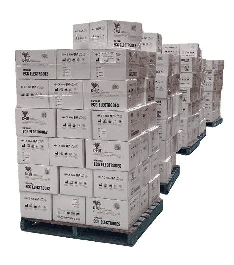 ECG Electrodes Tear Drop 35x40mm Foam - Cardiac X  ECG Electrodes