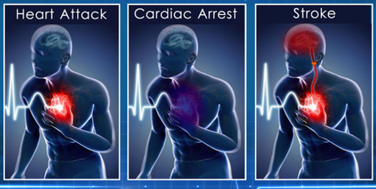 What is the difference between a Stroke and a Heart Attack?