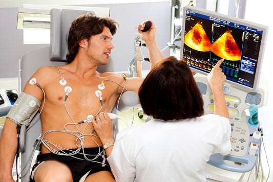 What is an Echocardiogram and what does it see?