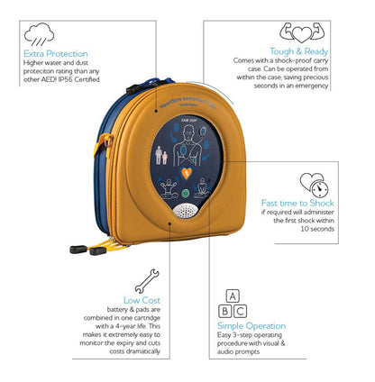 HEARTSINE Samaritan350P Semi-Automatic AED Defibrillator