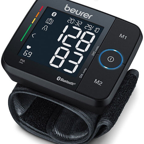 BEURER - Wrist Blood Pressure Monitor 'Bluetooth Enabled' (BC54) - Cardiac X  Blood Pressure Monitor 