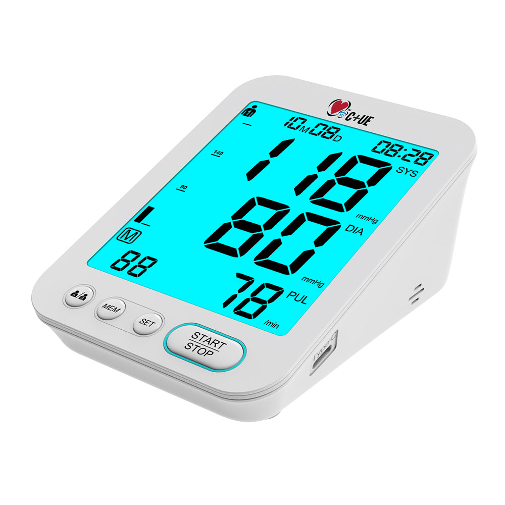 C+UE Blood Pressure Monitor, Arm measured (U81D) - Cardiac X  Blood Pressure Monitor 