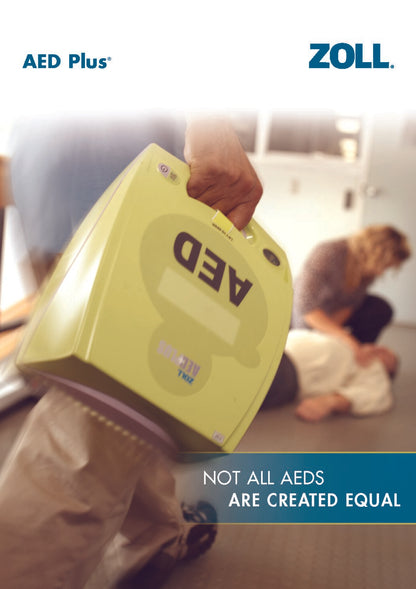 ZOLL AED Plus Defibrillator - Cardiacx Automated External Defibrillator