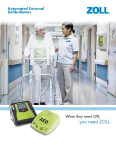 ZOLL AED Plus Defibrillator - Cardiacx Automated External Defibrillator