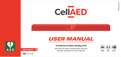 CellAED Personal Defibrillator