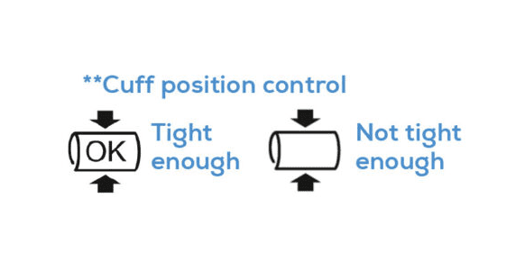 cuff position control BEURER Bluetooth Upper Arm Blood Pressure Monitor (BM28) - CardiacX Blood Pressure Monitor