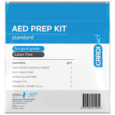 CARDIACT AED Basic Prep Kit (12.5 x 20.5cm)