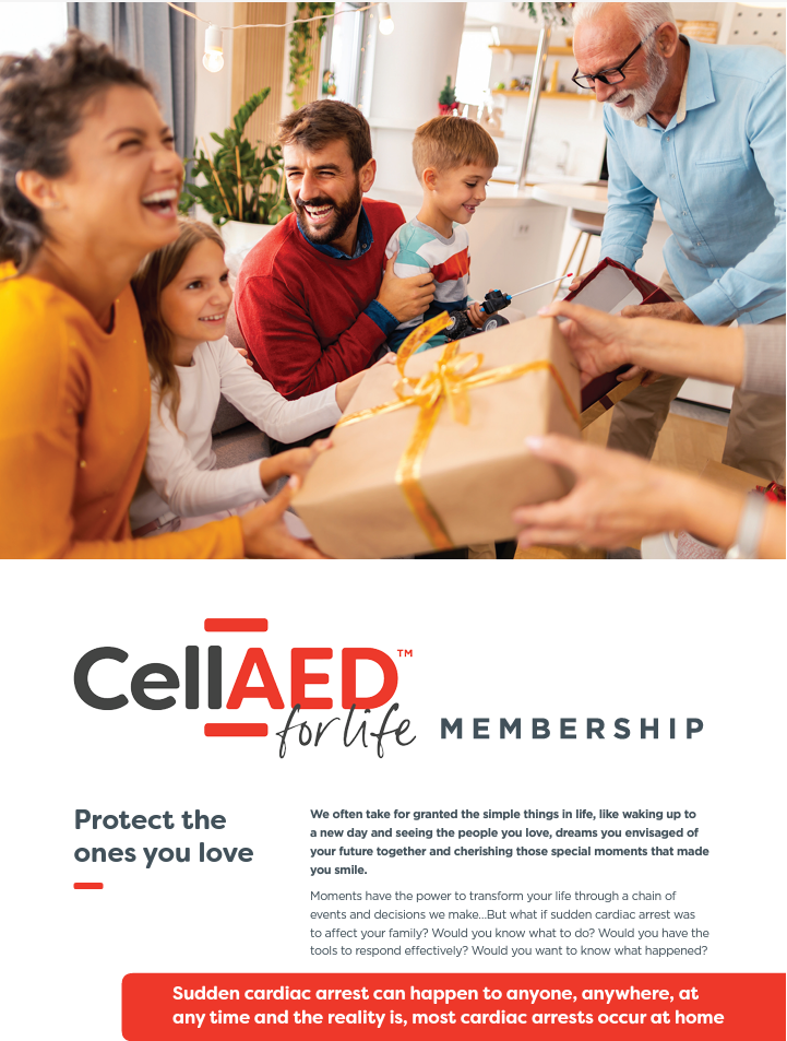 CellAED Personal Defibrillator